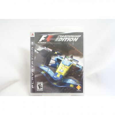 全新 美版 SONY PS3 一級方程式賽車 F1 CHAMPIONSHIP EDITION