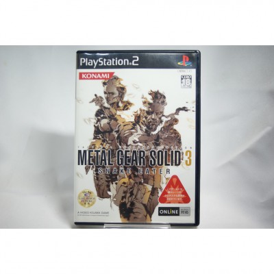 二手 純日版 SONY PS2 潛龍諜影3 SNAKE EATER