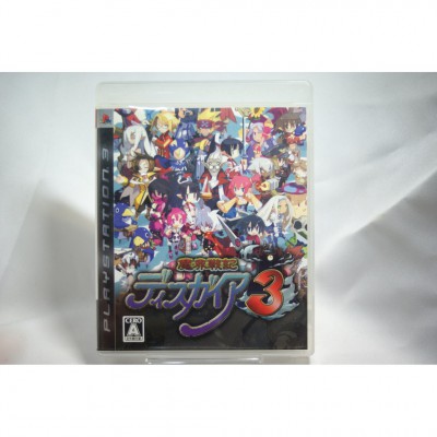 二手 純日版 SONY PS3 魔界戰記 3