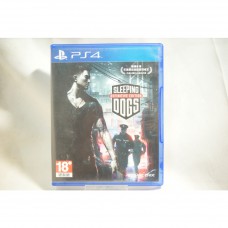 二手 亞版 SONY PS4 睡犬 決定版 中文版 (香港秘密警察) Sleeping Dogs