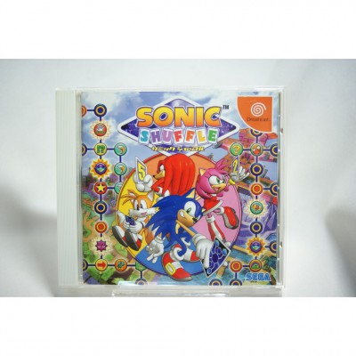 二手 純日版 SEGA Dreamcast DC 音速小子大集合 Sonic Shuffle