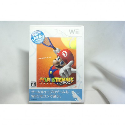 二手 純日版 任天堂 Wii 以 Wii 遊玩 瑪利歐網球 GC