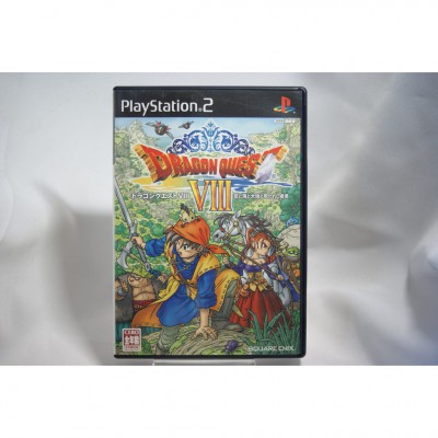 二手 純日版 SONY PS2 勇者鬥惡龍 8 天空與海洋與大地與受詛咒的公主