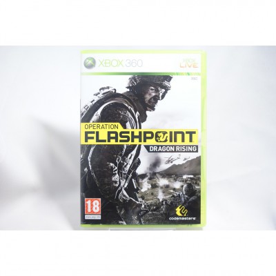 二手 歐版 XBOX 360 閃擊點行動 2：龍之崛起 OPERATION FLASHPOINT