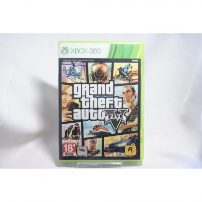 二手 亞版 XBOX 360 俠盜獵車手 5 GRAND THEFT AUTO V GTA 中英合版