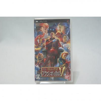 二手 純日版 SONY PSP 機動戰士鋼彈 基連的野望 阿克西斯的威脅 V