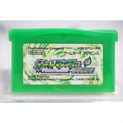 二手 正日本原裝 任天堂 GBA 神奇寶貝 葉綠版 精靈寶可夢
