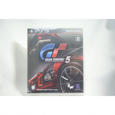 二手 亞版 SONY PS3 跑車浪漫旅 5 中文版 Gran Turismo 5