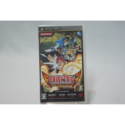 二手 純日版 SONY PSP FAIRY TAIL 魔導少年 Protable 公會