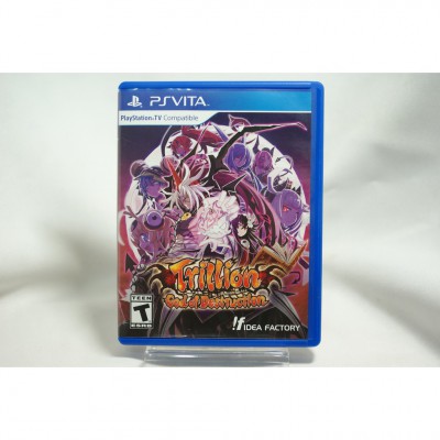 二手 美版 SONY PSV 魔壞神 兆力翁 Trillion God of Destruction