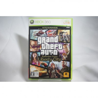二手 純日版 XBOX 360 俠盜獵車手：自由城故事 GTA Grand Theft Auto