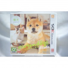 全新 台規機專用 任天堂 3DS N3DS 任天狗狗 ＋ 貓貓 柴犬與新夥伴 中文版
