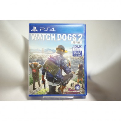 二手 亞版 SONY PS4 看門狗 2 WATCH DOGS 2 中文版
