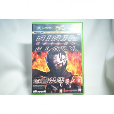 二手 亞版 XBOX 忍者外傳 黑之章