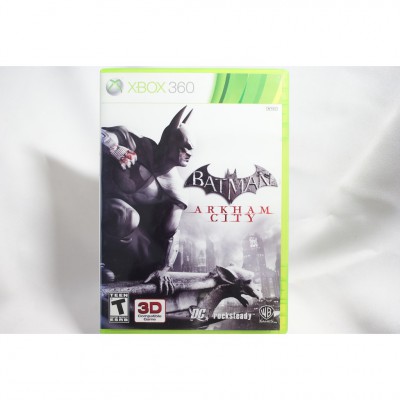 二手 美版 XBOX 360 蝙蝠俠：阿卡漢城市 BATMAN ARKHAM CITY