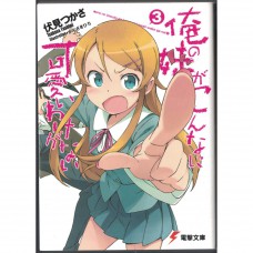 二手日語原文書 我的妹妹哪有那麼可愛 03 日語學習 (俺の妹がこんなに可愛いわけがない（３）)