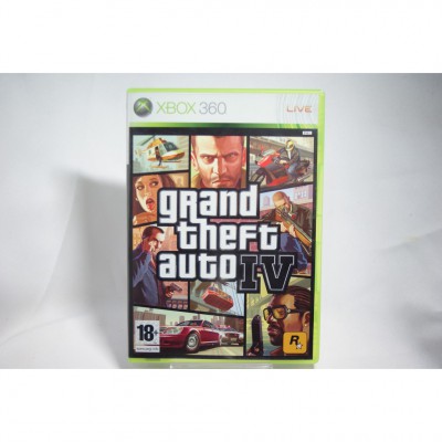 二手 亞版 XBOX 360 俠盜獵車手 橫行霸道 4 GTA