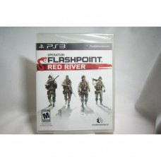 全新 美版 SONY PS3 閃擊點行動：血色長河 Operation Flashpoint:Red River