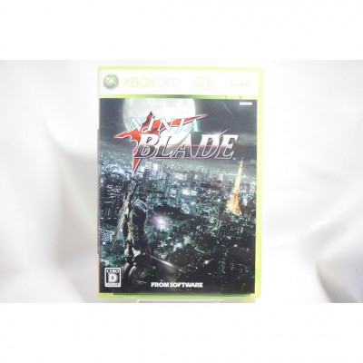 二手 純日版 XBOX 360 忍者狂刀 NINJA BLADE 中文字幕