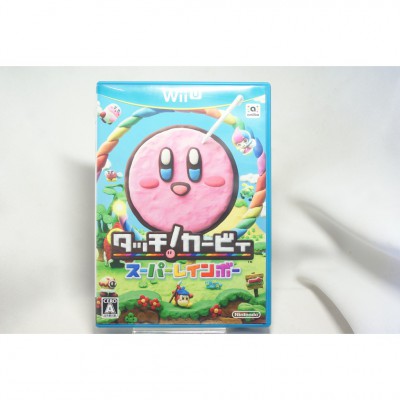 二手 純日版 任天堂 Wii U WiiU 星之卡比 彩虹詛咒