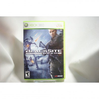 二手 美版 XBOX 360 禁區 51 BLACKSITE  AREA 51