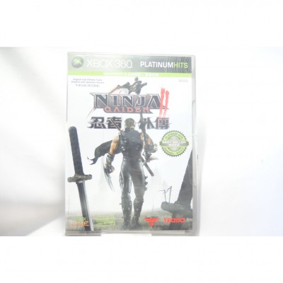 二手 亞版 XBOX 360 忍者外傳 Ninja Gaiden 2 中文版 Best