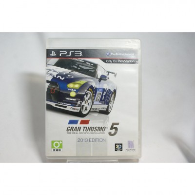 二手 亞版 SONY PS3 跑車浪漫旅 5 2013 年版 中文版 GRAN TURISMO 5 2013