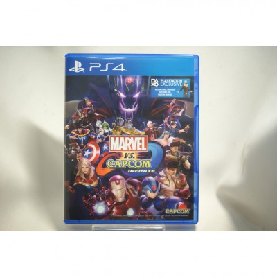 二手 亞版 SONY PS4 漫威英雄大戰卡普空 無限 中文版 Marvel vs. Capcom
