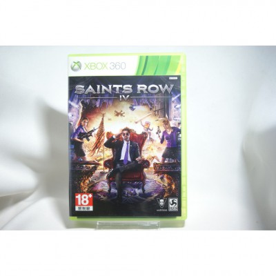 二手 亞版 XBOX 360 黑街聖徒 4 SAINTS ROW IV
