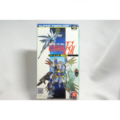 二手 純日版 SFC 機動戰士鋼彈 F91 Formula戰記 0122