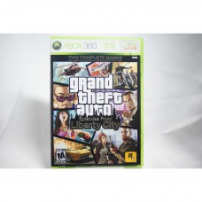 二手 美版 XBOX 360 俠盜獵車手：自由城故事