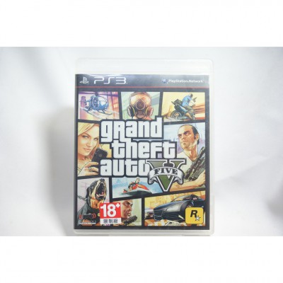 二手 亞版 SONY PS3 俠盜獵車手 5 中文版 Grand Theft Auto V GTA