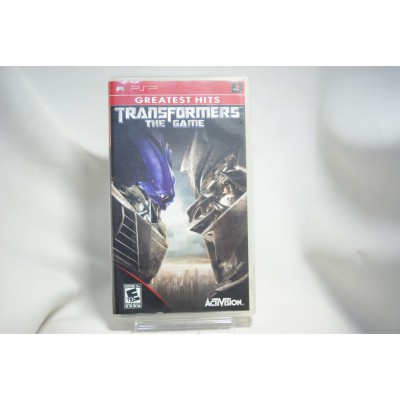 二手 美版 SONY PSP 變形金剛 TRANSFORMERS THE GAME