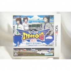 二手 純日版 任天堂 3DS N3DS 航空管制官 ：機場英雄 3D 關西機場 SKY STORY