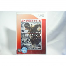 二手 純日版 任天堂 Wii 榮譽勳章：鐵膽英豪 2 EA BEST HITS