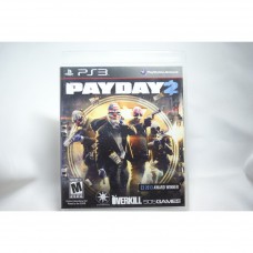 二手 美版 SONY PS3 劫薪日 Payday 2