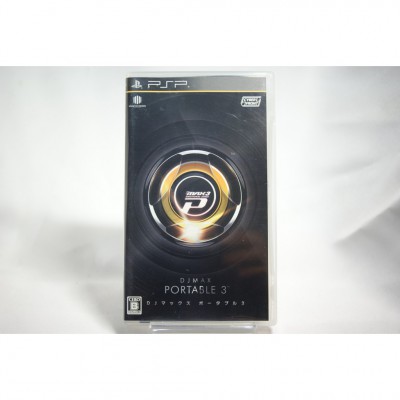 二手 純日版 SONY PSP DJ MAX PORTABLE 3