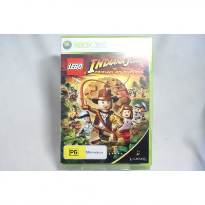 二手 歐版 XBOX 360 樂高 印地安納瓊斯大冒險 LEGO INDIANA JONES