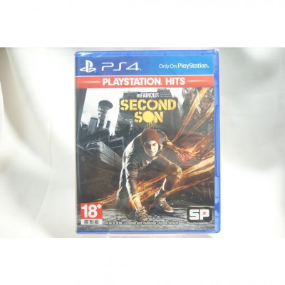 全新 亞版 SONY PS4 惡名昭彰：第二之子 中文版 inFAMOUS: Second Son