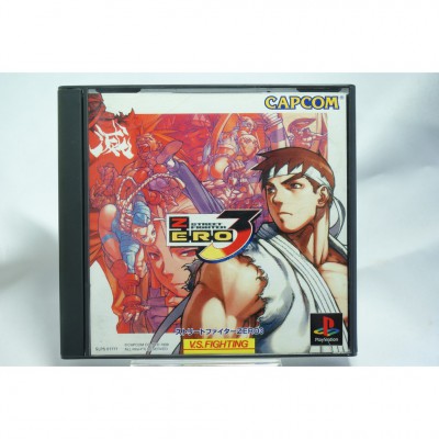 二手 純日版 SONY PS PS1 快打旋風 ZERO3