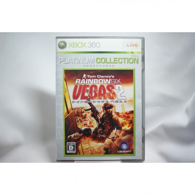 二手 純日版 XBOX 360 虹彩六號：拉斯維加斯 2 (Xbox 360 白金收藏集)