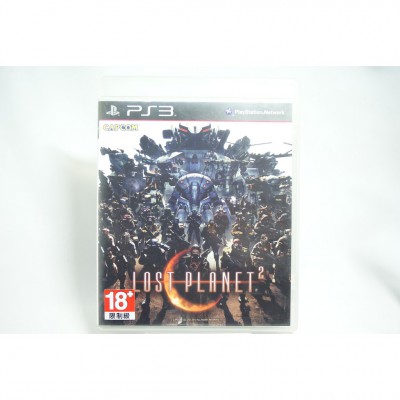 二手 亞版 SONY PS3 失落的星球 2 LOST PLANET 2 英日文版