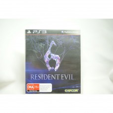 二手 歐版 SONY PS3 惡靈古堡 Resident Evi 6