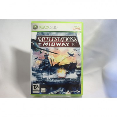 二手 歐版 XBOX 360 中途島之戰 BATTLESTATIONS:MIDWAY