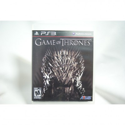 二手 美版 SONY PS3 冰與火之歌：權力遊戲 GAME OF THRONES