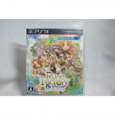 二手 純日版 SONY PS3 符文工廠 藍海奇緣