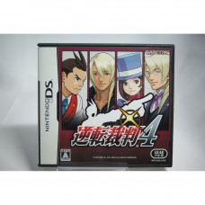 二手 純日版 任天堂 DS NDS 逆轉裁判 4