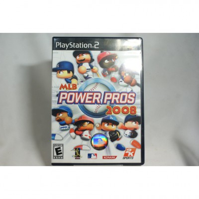 二手 美版 SONY PS2 實況野球大聯盟 3 MLB POWER PROS 2008
