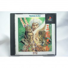 二手 純日版 SONY PS PS1 三國志 四 IV 4  PS 精選集