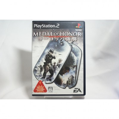 二手 純日版 SONY PS2 榮譽勳章：歐洲戰役 MEDAL OF HONOR
